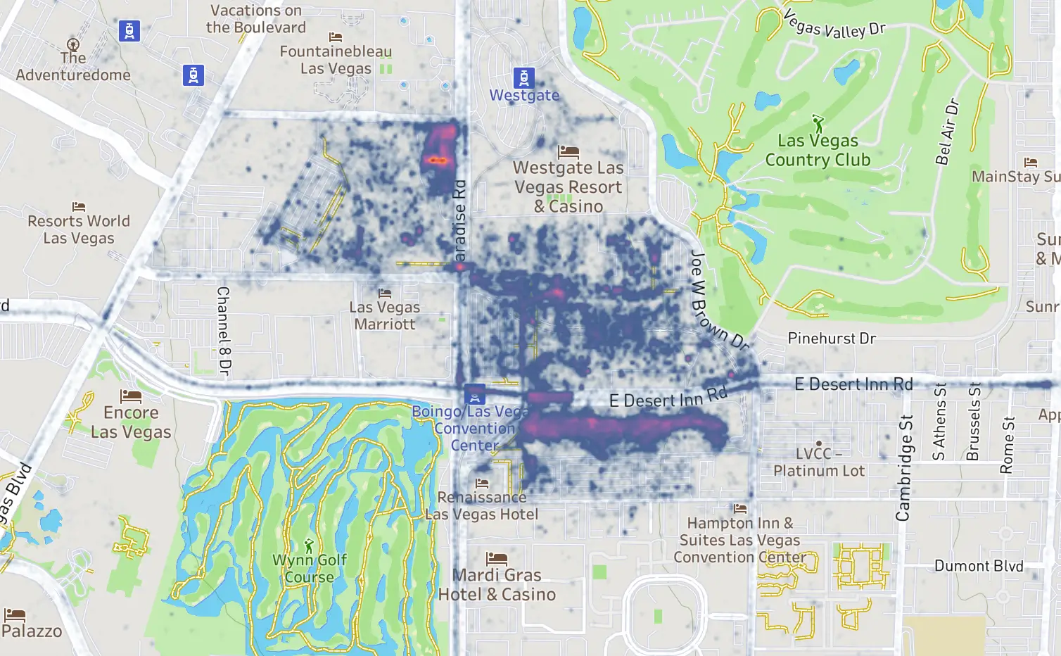 heatmap-las-vegas-convention-center